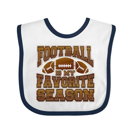 

Inktastic Football Season Sports Gift Gift Baby Boy or Baby Girl Bib