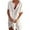 Z03-White, variant on Women's Swimsuit Coverup Shirt Dress Button Down Short Sleeve Casual Plus Size Tunics Tops Bathing Suit Cover Up Vacation Beachwear Mini Dress Size M