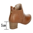 thumbnail image 3 of Botín Modare Mujer Casual Chelsea Elegante cafe 23 MX, 3 of 10