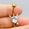 thumbnail image 4 of MesaSe 16G Belly Button Ring Candy Navel Rings Surgical Steel Piercing Jewelry, 4 of 7