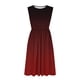 thumbnail image 5 of mfyjkho Vestidos midi para mujer, Vestido informal de manga corta con cuello redondo y bolsillos para mujer Vestidos de otoño m, 5 of 6