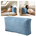 thumbnail image 2 of Large Sofa Back Cushions Pillows 27.56x17.72x4.72 Inch with Removable Cover, Couch Back Cushions for Lumbar Support Headboard Pillows Throw Pillows and Waist Cushion Comfort Reading Pillow, 2 of 6