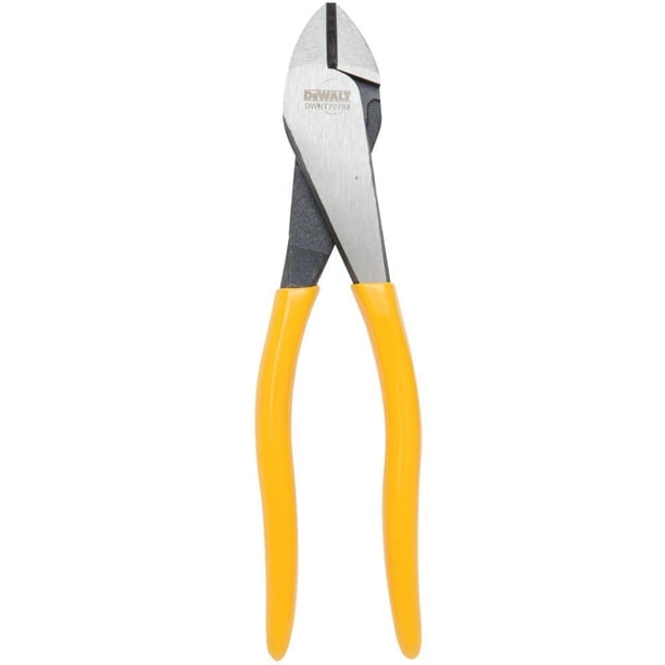 Alicate de corte diagonal DEWALT DWHT70793 de acero Cr-V de 7 pulgadas