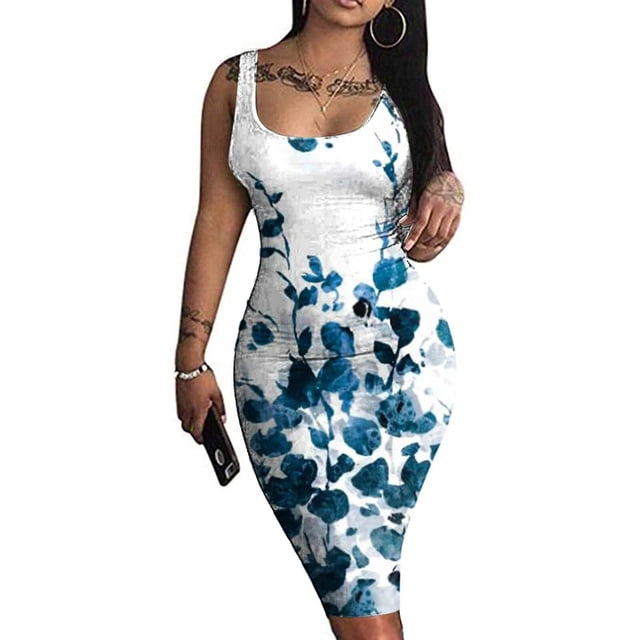 SMihono Robe Maxi Bohème d'Été pour Femmes Grande Taille Mode Décontractée Manches Courtes Épaules Dénudées Imprimé Col Rond Robe de Plage