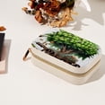 thumbnail image 7 of Coconut Jujube Tree Velvet Portable Jewelry Stand with Removable Compartment - Travel Organizer, Earring Holder, and Organizer Box - Gift, 7 of 7