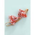 thumbnail image 5 of Coduop Baby Girl Romper Spaghetti Strap Sleeveless Floral Romper Dress Headband, 5 of 7