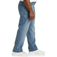 thumbnail image 3 of Big and Tall Essentials by DXL Men's Relaxed-Fit Jeans, Light Wash, 56W X 32L, 3 of 6