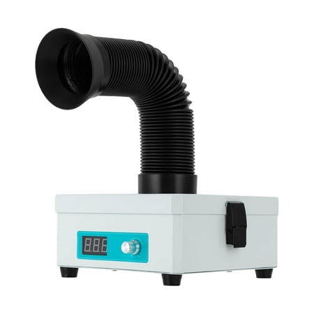 Fume Extractor, Desktop Portable H-E-P-A & Carbon 3-STAGE Filter, Fume Extractor Smoke Absorber Fan for DIY Soldering Work, Phone Repair, Electric Iron Welding, Cotton, 15m³/529.72ft³/h