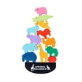 thumbnail image 2 of Wooden Animal Shape Blocks - Balance Building Blocks Stacking Game Interactive Puzzle, 2 of 8