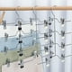 thumbnail image 5 of Percha para vestir Clip ajustable 4 capas antideslizante duradero Organizador de guardarropa ahorra espacio, 5 of 7