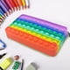 thumbnail image 2 of Fidget Pencil Case, Pop It Bubble Pencil Case Fidget para la escuela, Simple Sensory Silicone Bubble, Bubble Fidget Papelería Bolsa de almacenamiento Descompresión para niños Xemadio WMCH-398, 2 of 7