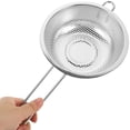 thumbnail image 4 of WRITWAA Stainless Steel Kitchen Draining Basket with Handle for Washing Fruits and Vegetables at Home, 4 of 8
