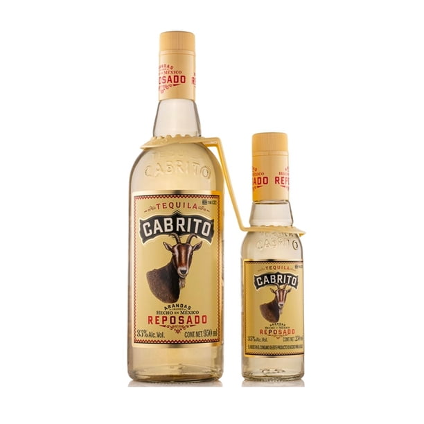 Tequila Cabrito Reposado de 950 ml + Cabrito de 250 ml