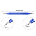 thumbnail image 2 of Unique Bargains Watch Spring Bar Tool Double Tips Watch Spring Link Pin Removal Tool with Metric Scale for Watch Repair, Blue, 2 of 5