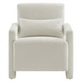 thumbnail image 5 of Modway Mirage Boucle Upholstered Armchair in Ivory, 5 of 9