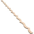 thumbnail image 6 of Ekena Millwork 47"H x 1/4"T May Adjustable Wood Decorative Slat Wall Panel Kit, Red Oak (contains 43 Slats), 6 of 16