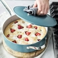 thumbnail image 5 of GreenPan Nova 10” Frying Pan Skillet and 4.37QT Sauté Pan with Lid, Oprah’s Favorite Things 2024, Ceramic Nonstick, Induction Suitable, Sear, Fry, Broil, Dishwasher & Oven Safe, Deep Teal, 5 of 7