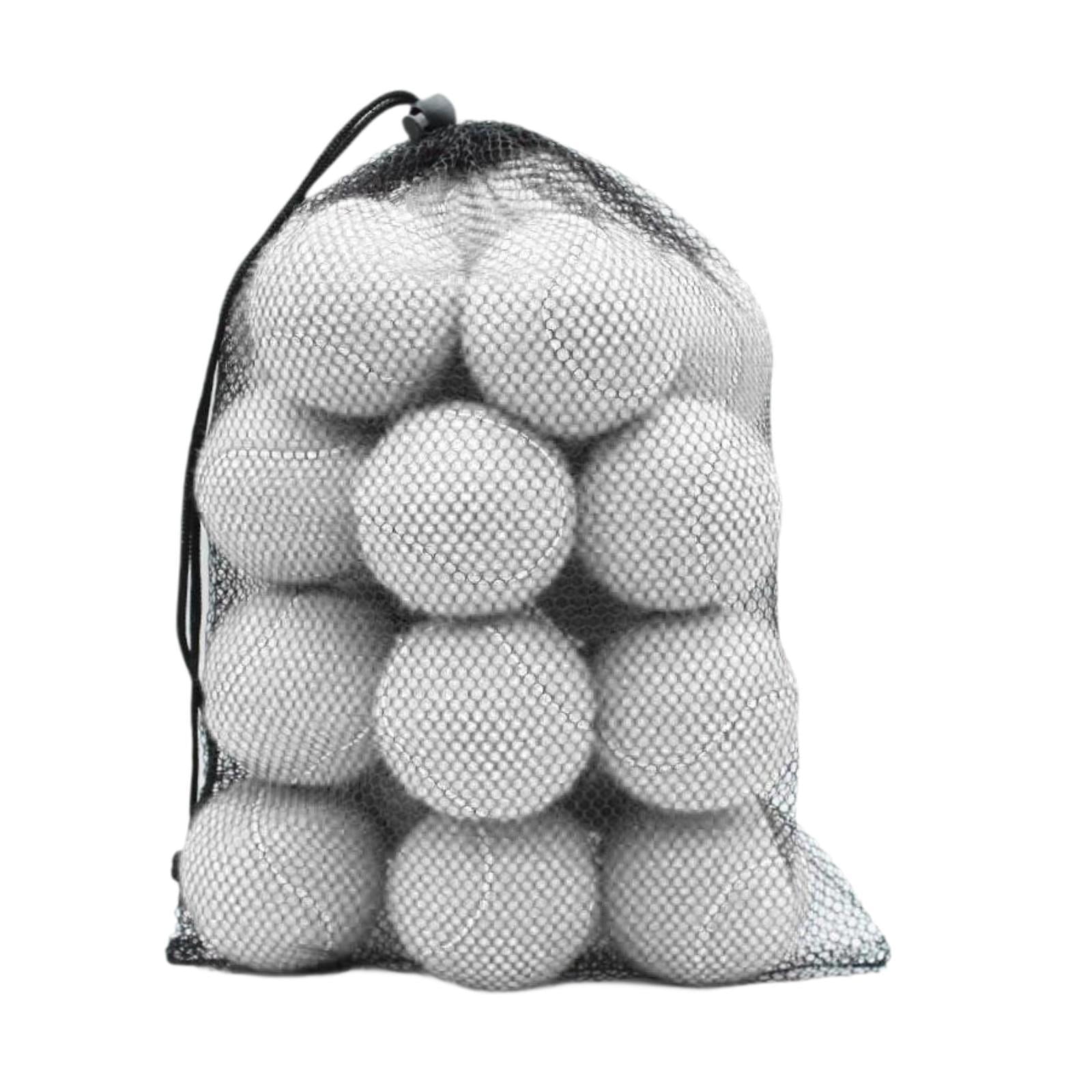 YANCAT 20 Pieces Tennis Balls 2.52" Dia for Activities Tennis Enthusiasts Beginners White