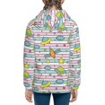 thumbnail image 4 of Hoodies for Teen Girls Boys - Space Doodle Warm Boys' Fashion Hoodies & Sweatshirts, Boys Girls Kids Clothes Size 10-12 Youth Pullover with Kangaroo Pocket, 4 of 5