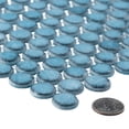 thumbnail image 2 of Honoro-Bulbi 3/4" Penny Round Smooth Glass Mosaic Wall & Floor Tile, 2 of 5