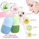 thumbnail image 3 of Rodillos de hielo de silicona para rostro, contorno de rostro cúbico para cuello de ojos, rodillo de masaje facial de belleza para eliminar las ojeras, herramientas para el cuidado de la piel (verde) Sincero Electrónica, 3 of 5