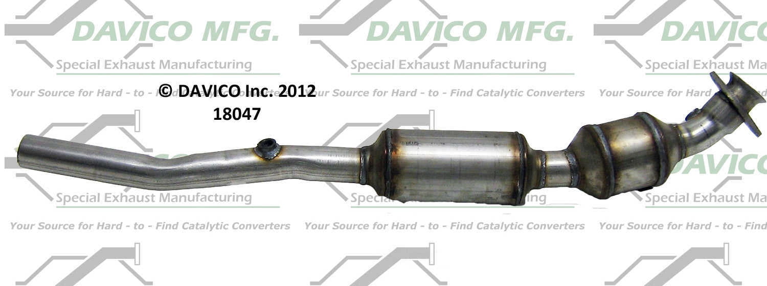 Davico Mfg 18047 Direct-Fit Catalytic Converter