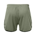 thumbnail image 2 of PEASKJP Shorts Men Graphic Mens Shorts Casual Sports with Elastic Waist Zipper Pockets (AG,L), 2 of 4