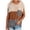 Brown, variant on Women Blouses Seamless Turtleneck Women Long Sleeve Shirt Stylish Short Sleeve Shirts Turtle Neck Large Womens Long plus Size Camisole Pack Blank Shirts Bulk Tee plus Summer Brown L