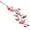 Pink, variant on VerPetridure Plum Blossom Artificial Flower Fake Flower White Artificial Silk Fake Flowers Plum Blossom Floral Wedding Bouquet Party Decor WH