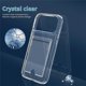 thumbnail image 4 of Compatible For iPhone 17 Pro Max Clear Case TPU + PC + Acrylic Cell Phone Case with Card Holder, 4 of 5