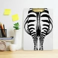 thumbnail image 6 of FMSHPON Zebra Clipboard Hardboard Wood Nursing Clip Board and Pull for Standard A4 Letter 13x9 inches, 6 of 8