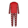 thumbnail image 5 of Family Matching Christmas Pajamas Set,Christmas Printed Red Long Sleeve Sleepwear, Soft Holiday PJs for Family Members of All Ages Great for Christmas Photos & Holiday Celebrations, 5 of 5