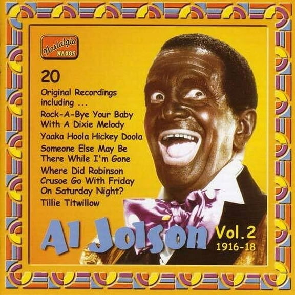 Al Jolson - Vol. 2 - Music & Performance - CD