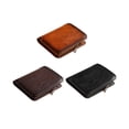 thumbnail image 2 of Qarigey Cartera de cuero para hombre, tarjetero de estilo Vintage, monedero para hombre, bolso RFID, bolso de gran capacidad para llaves, bolso Carteras Color café, 2 of 6