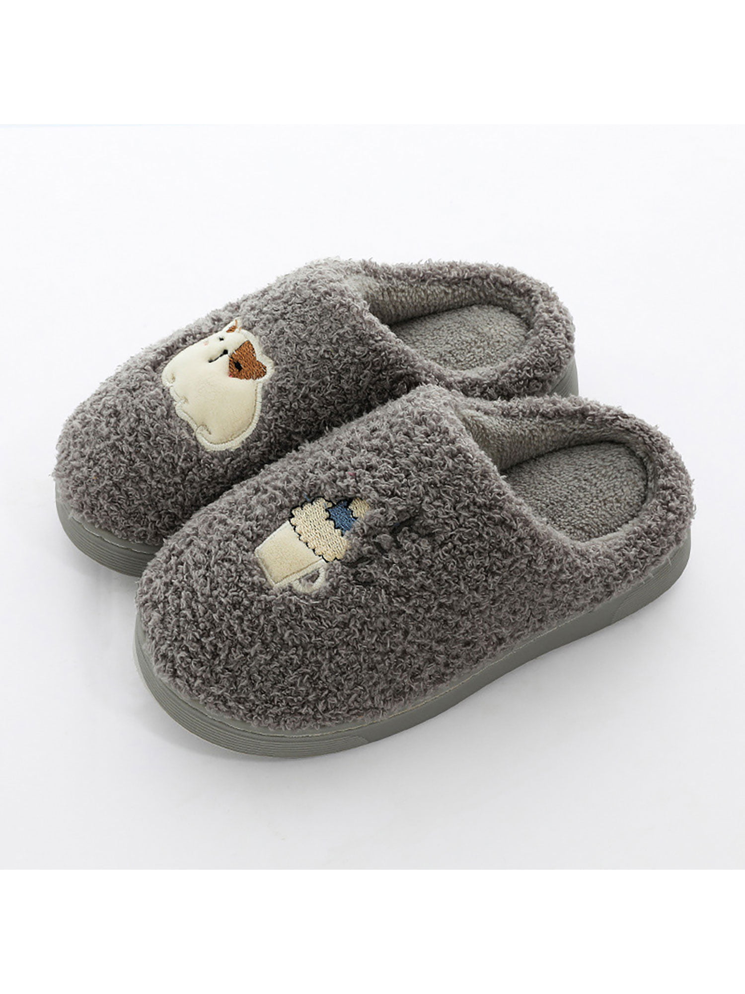 Monkys Baby Boys Girls Shoes Slippers Anti-Slip Warm Shoes Socks Cotton Shoes for Winter Home 