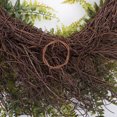 thumbnail image 2 of Vickerman FQ181022 22 in. Artificial Green Fern Wreath, 2 of 3