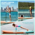 thumbnail image 7 of Quashley 11' x 34" Wide Inflatable Paddle Board SUP with Accessories, 7 of 7