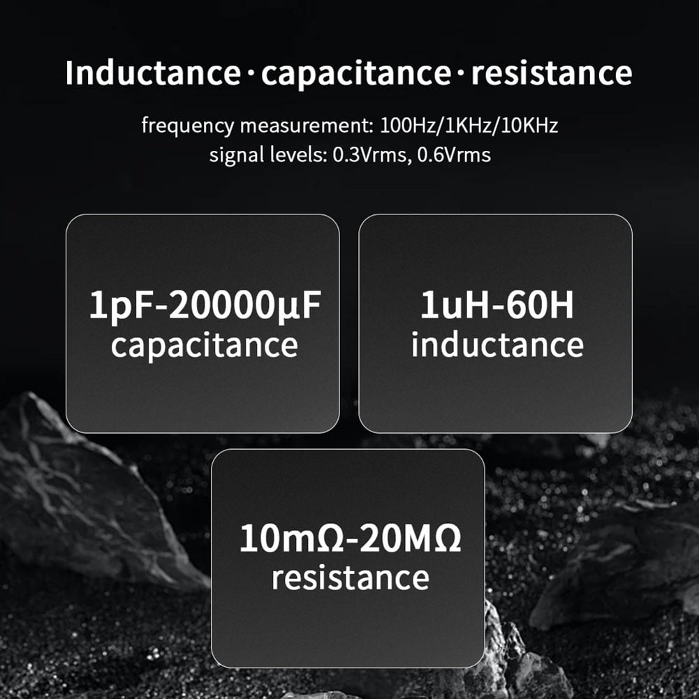 yaaqii ZT-MD1 Digital Multimeter Intelligent Tester LCR for SMD Resistors and Inductors