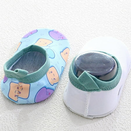 

Cathalem Shoes Infant Size 2 Barefoot Kids Swim Shoes Shoes Socks Baby Cartoon Non-Slip Water Girls Boys Baby Shoes Shoes Blue One Size