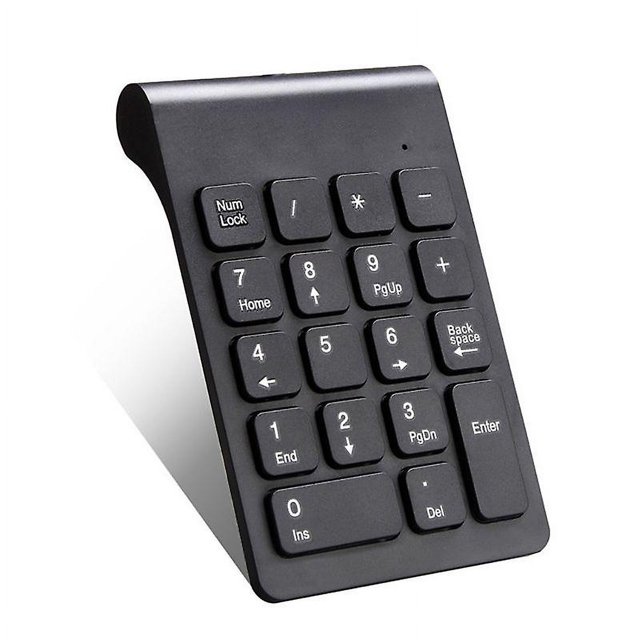 Teclado numérico inalámbrico de 2,4 GHz, teclado Digital de 18 teclas para cajero de contabilidad