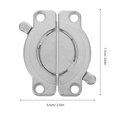 thumbnail image 2 of Hardware Connector Heavy Duty Zinc Alloy Table Buckle Connector for Dining Use, 2 of 5