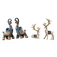 thumbnail image 1 of 2 Estatuas De Elefante, Reno Y Ciervo, Esculturas De Resina Modernas, Adornos Para El Hogar, La Oficina, La Sala De Estar, El Escritorio Y La Decoración De Estantes., 1 of 8