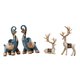 thumbnail image 1 of 2 estatuas de , reno y ciervo, esculturas de resina modernas, adornos para el hogar, la oficina, la sala de estar, el escritorio y la decoraci, 1 of 8