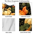 thumbnail image 4 of luoweisi Men's Beach Shorts Quick Dry Swim Trunks with Mesh Lining Thanksgiving Pumpkin S, 4 of 5
