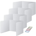 thumbnail image 3 of Cqxid Desktop Ornament Under $30 4 Set Of Student Desks Classroom Privacy Board Plastic Desk Partition Board, 3 of 7