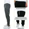thumbnail image 2 of Galaxy by Harvic 3-Pack Mens Slim Fit Fleece Jogger Sweatpants (S-2XL), 2 of 4