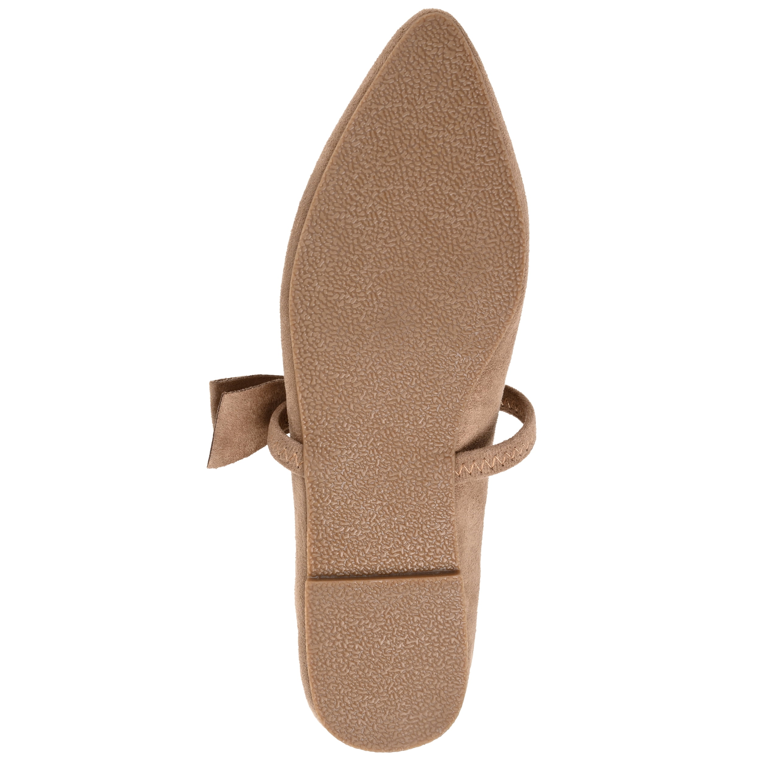 Journee Womens Aizlynn Ballet Pointed Toe Slip On Dress Flats, Widths Available