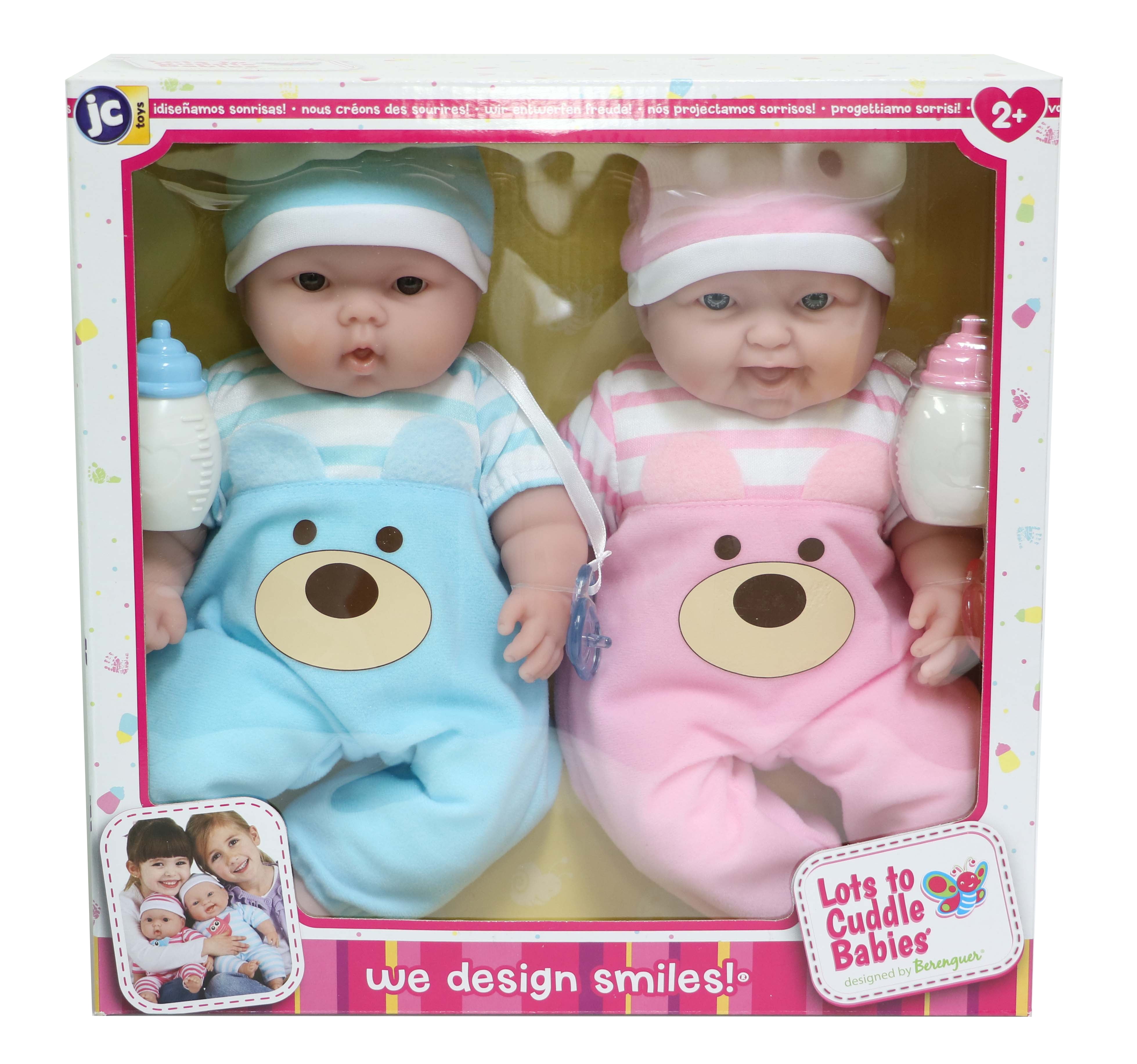 jc toys lots to cuddle baby twins