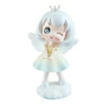 thumbnail image 3 of Milisten Resin Girl Statue Multi Home Decor Indoor Decor 1Pack 3.34X2.36X2.16In, 3 of 8
