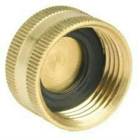 - Swan YardMate Heavy Duty End Cap, Brass, FCBEC 00-HE703